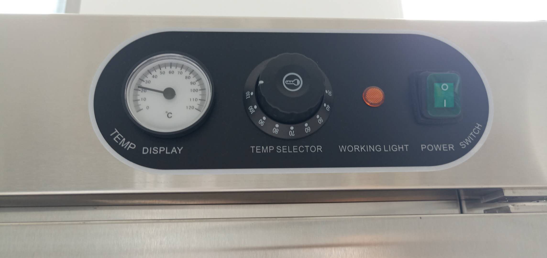 Double door Electric food warmer